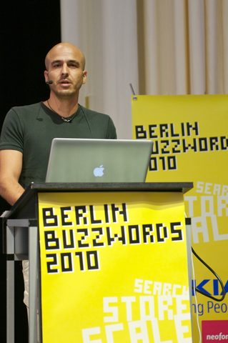 Shay Banon speaking at Berlin Buzzwords in 2010