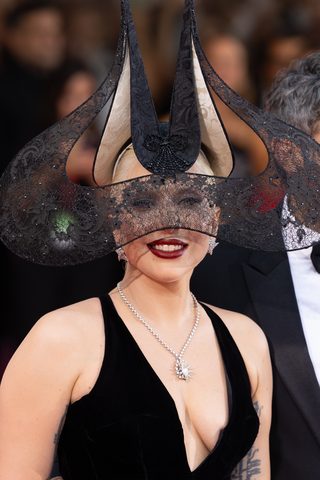 Lady Gaga at the Venice film festival in 2024