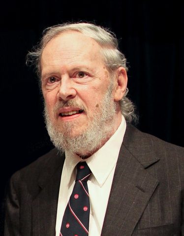 Dennis Ritchie at an award ceremony in 2011